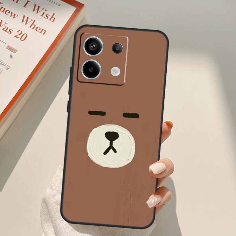Забавный Выражение Чехол Для Xiaomi Redmi Note 14 10 11 12 13 15 Pro Plus Чехол Для Redmi 15 14C 10C 12C 13C 15C