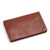 Чехол для пропуска Leather Craftsman Dualline из натуральной кожи Tochigi Leather Recipes Holder Case для пропуска DU007 BR для мужчин (Кафе Браун)