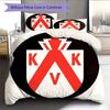 KV Kortrijk Bedding Quilt Set Quilt Cover Pillowcase Home Decoration Birthday Gift (1 * duvet cover + 2 * pillowcase, without core)