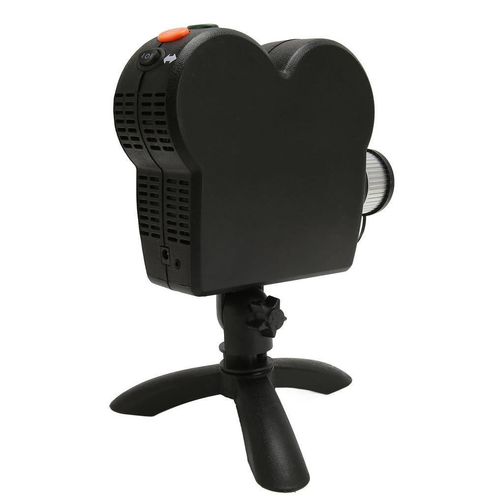 Проектор на Хэллоуин с регулируемой подставкой для занавесок, страшный узор, проекционная лампа на окно для Хэллоуина