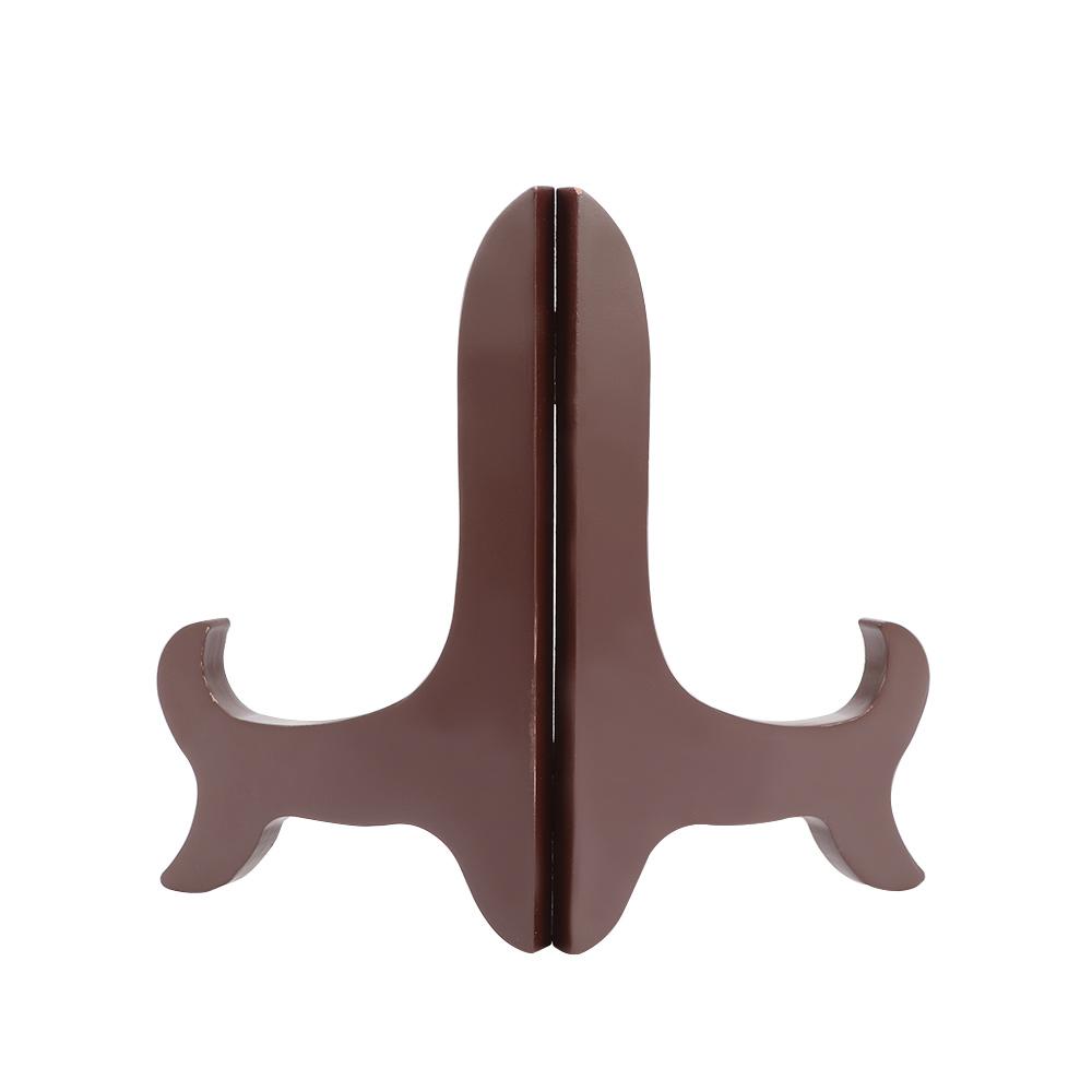 Декоративная подставка-книга Высококлассный держатель для тарелок Деревянный кронштейн Держатель для фоторамки Подставка для дисплея