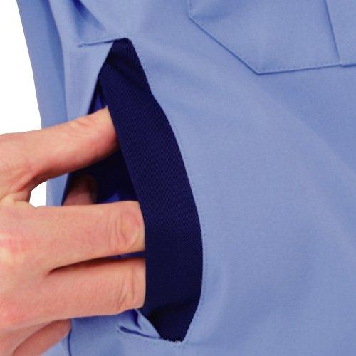 Work Long L [Midori Anzen] Clothes, Sleeve, Blouson, Unisex, G567, Top, Navy,