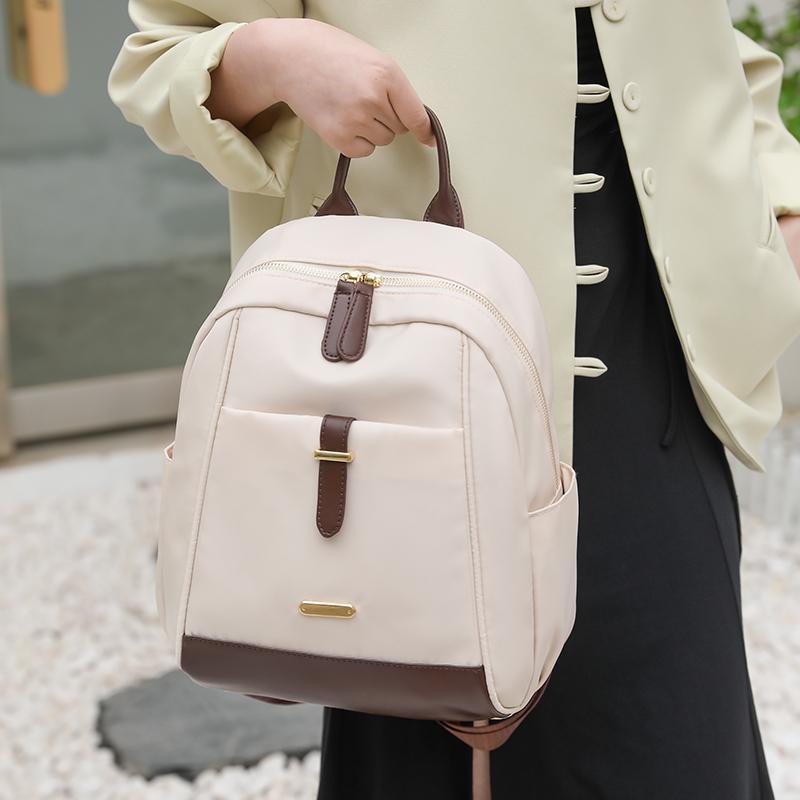 Рюкзак большой емкости, женский водостойкий нейлоновый тканевый дорожный рюкзак, школьная сумка для студентов