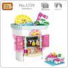 LOZ 1729 Dream Amusement Park Beverage Shop Drinking Store Restaurant Mini Blocks Bricks Building Toy for Children Gift No Box