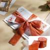 1roll Silk Velvet Ribbon 1.57 Inch Frayed Edge Ribbon Fringe Gift Ribbon Raw Edge Boho Ribbon Wedding Invitation Bridal Bouquet Ribbon