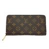 Monogram Zippy Purse Monogram Canvas Brown Women M42616 Used