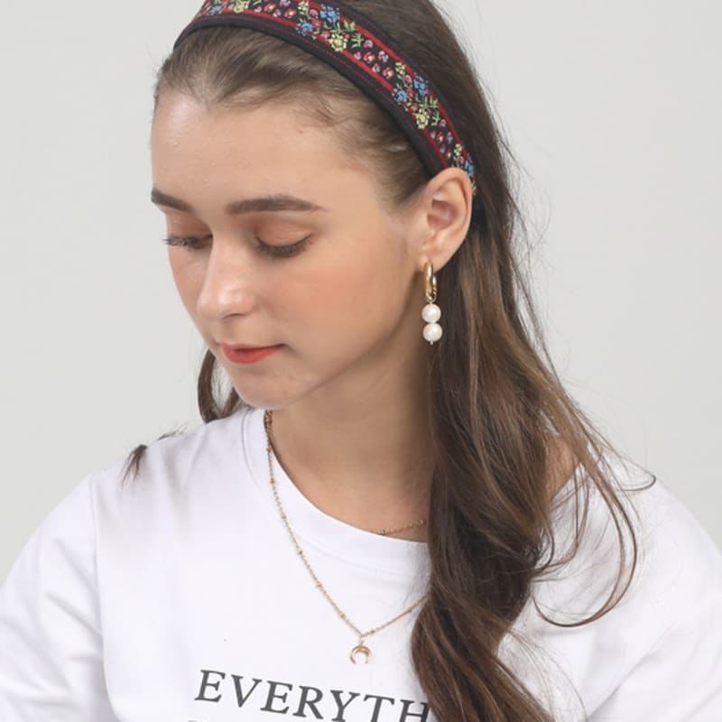 LALA Этническая повязка для волос P-PEACH