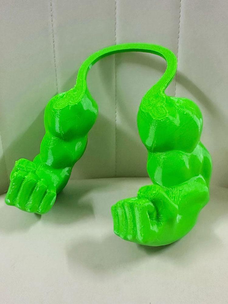 Кошачья мышца рука 3D-печатная шея рука с мышцей креативная гигантская рука для Хэллоуина принадлежности для вечеринки по случаю дня рождения