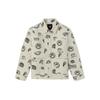 Full Print Single-Breasted Long Sleeve Jacket Men Outerwear Off-White VN0A5H8K7DS