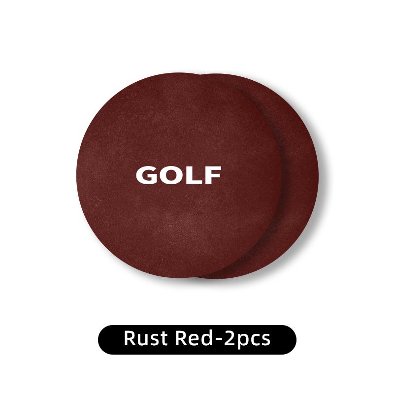 LEG1 2pcs Car Suede Coaster Water Cup Holder Drink Pad Auto Interior Accessories For Volkswagen VW Golf Jetta Passat mk4 mk5 mk6 CC