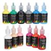 12 цветов жидкий пигмент набор чернил для краски принадлежности для одежды автомобиля ремесла искусства изготовления 348 мл