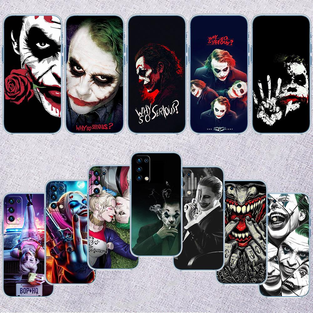 Joker Transparent Phone Case for Motorola Moto E13 E15 E20 E22 E22I E22S E30 E32 E40 E7 E7I G Plus Power Play Stylus G22 G14