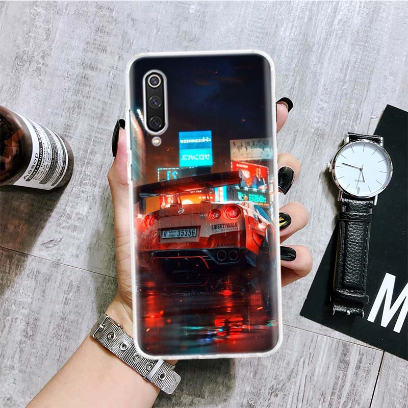 Чехол для телефона GTR Sport Car JDM для Xiaomi Redmi Note 10 9 8 11 Pro 11T 11S 10S 9S 9A 9C 9T 8T 8A 7 7A 5 с художественным рисунком, чехол