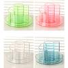 Simple Makeup Brushes Holder 360°Rotating Stationery Organizer Pen Storage Box  Student