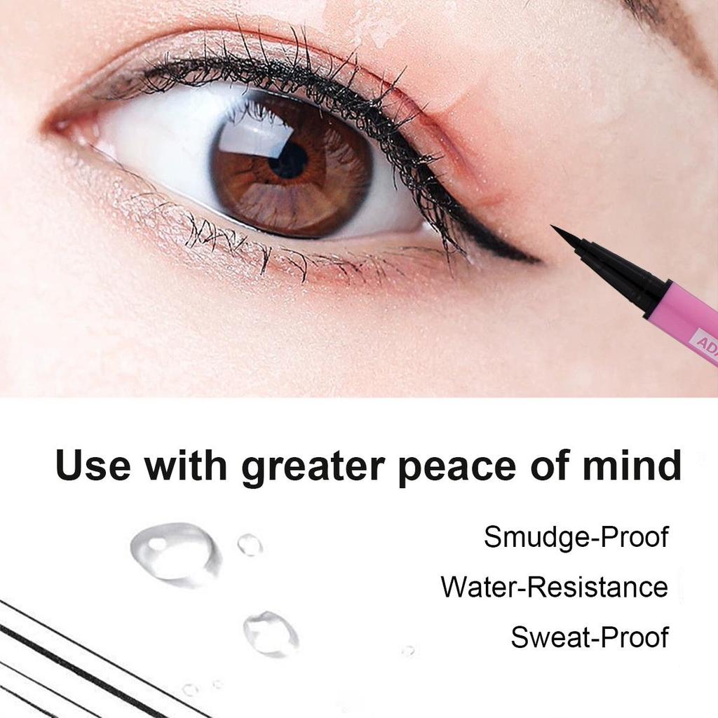Водостойкая подводка для глаз. Не размазывается, не оставляет следов, цвет стойкий. Купите 2 и получите 1 бесплатно.