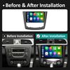 GPS-навигация Android14 для Renault Kadjar 2015 2016 2017 2018 2019 Беспроводная Carplay Автомагнитола QLED IPS Экран WIFI Аксессуары