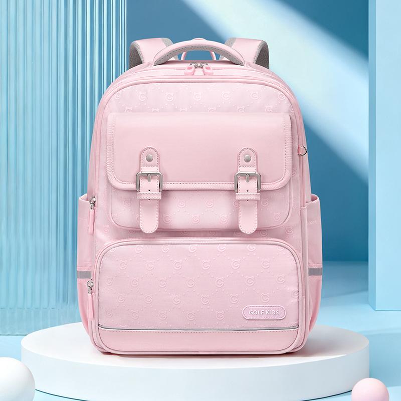 New girls' elementary school backpacks, boys' and children's first to sixth grade backpacks with reduced burden and spine protection