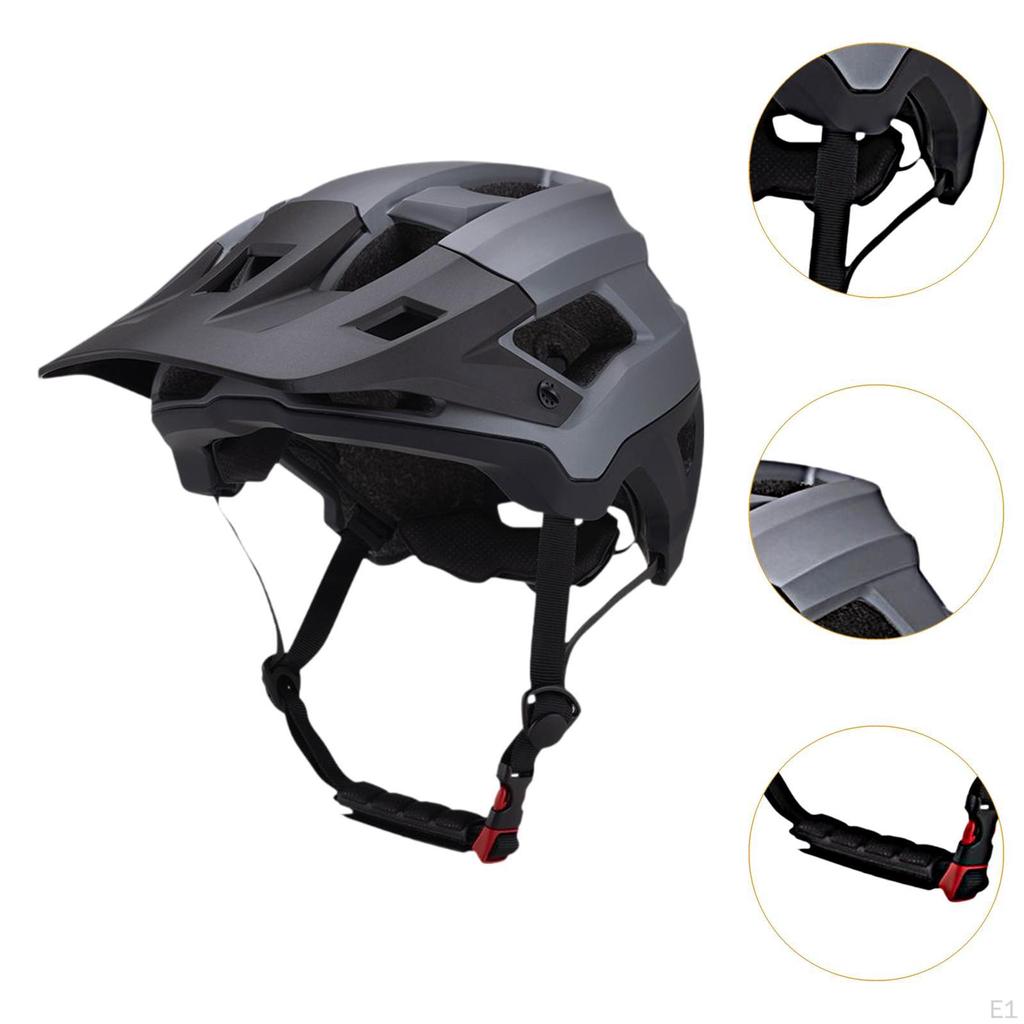 Велосипедный шлем для взрослых, велосипедист, подходит для 55-61 см, регулируемый размер, уличный, мужской, женский, байкерский, горный