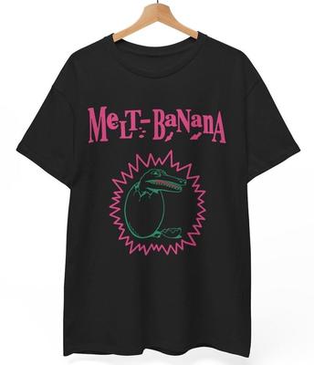 Музыка японской нойз-рок группы Melt Banana, Футболка Melt Banana, Топ, Унисекс Рубашка
