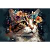 5d DIY Алмазная картина вышивка крестом животное цветок кошка Алмазная вышивка мозаика полный круглый дрель домашний декор искусство