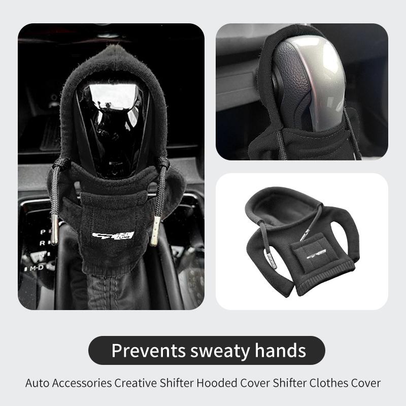 KXCG2 Hoodie Car Gear Shift Knob Cover Handle Kit Anti-wear Protector Case For KIA Proceed Sorento Cerato Optima Sportage Ceed Niro