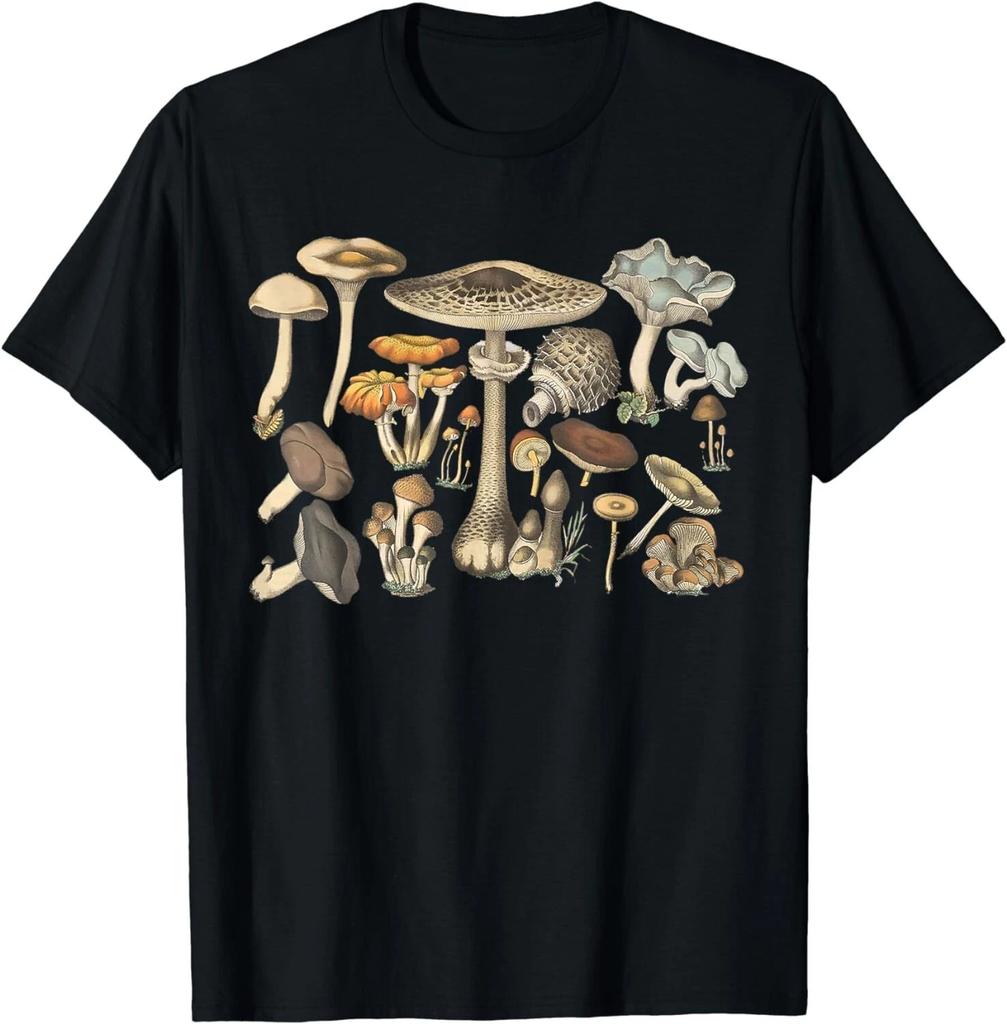 Mushroom Shirt Mycology Fungi Foraging Mushroom Whisperer Gift Unisex T-Shirt