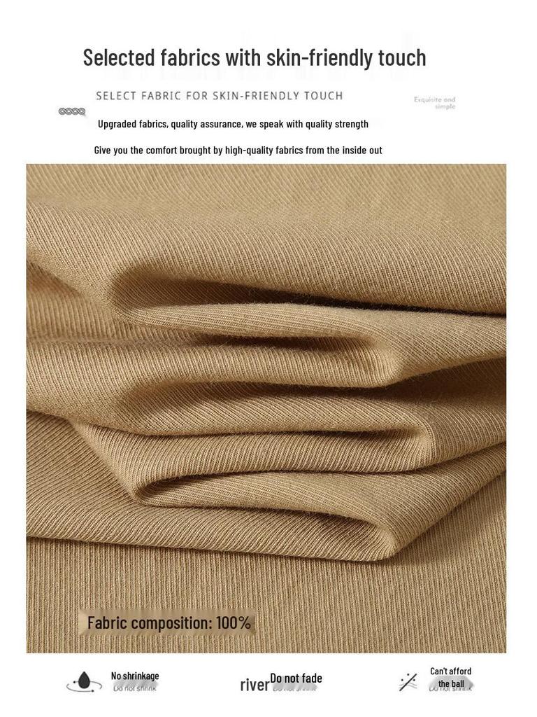 Мужская летняя белая повседневная хлопковая рубашка с двойным карманом