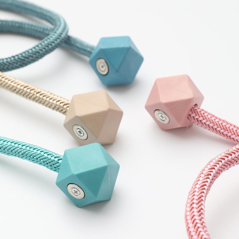 Жемчужный магнитный зажим для штор, держатели для штор, зажимы с пряжкой на спине, подвесная пряжка с шаром, завязка на спине, аксессуары для штор, домашний декор