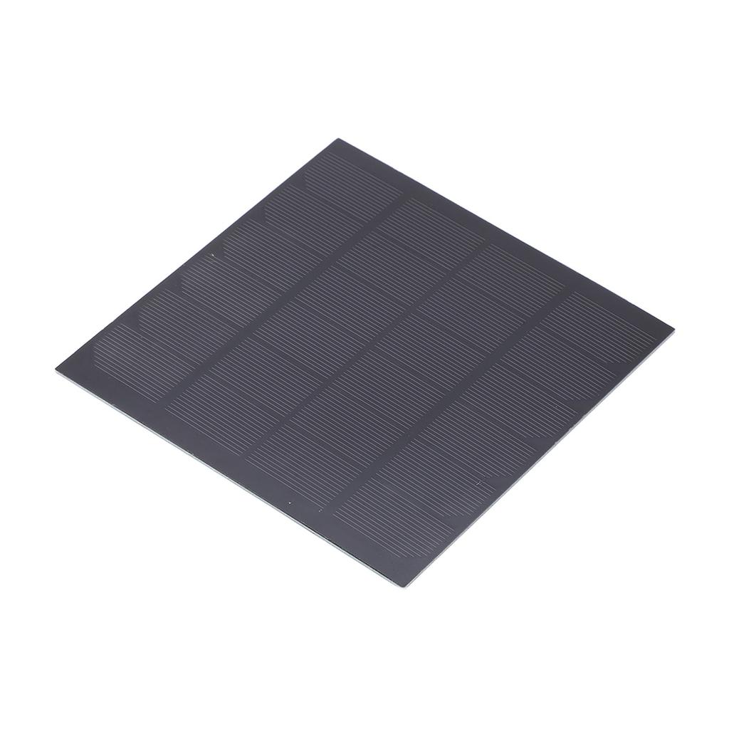Portable 3W 6V Monocrystalline Silicon Solar Panel PET Solar Charging Board Module 145x145mm
