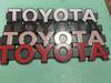 1pc 38x6.5x1.5cm Compatible with Toyota Wildlander, RAV4, Camry, Land Cruiser, RAV4 Front Grille TOYOTA Retro Emblem