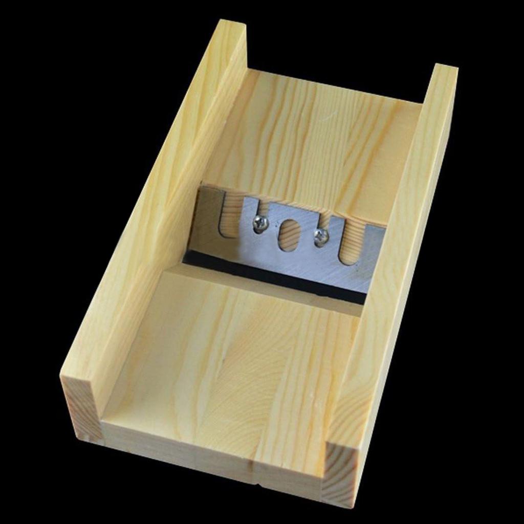 1pc Wooden Beveler Planer Sharp Blade Soap Candle Mold Cutter Craft Making Tool