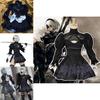 Элегантный и аутентичный костюм для косплея Nier Automata 2B Yorha No.2, полный комплект
