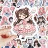 103 шт. симпатичных наклеек с изображением лоли/девочек для самостоятельного украшения блокнотов, ежедневников, бутылок с водой и поделок на тему аниме