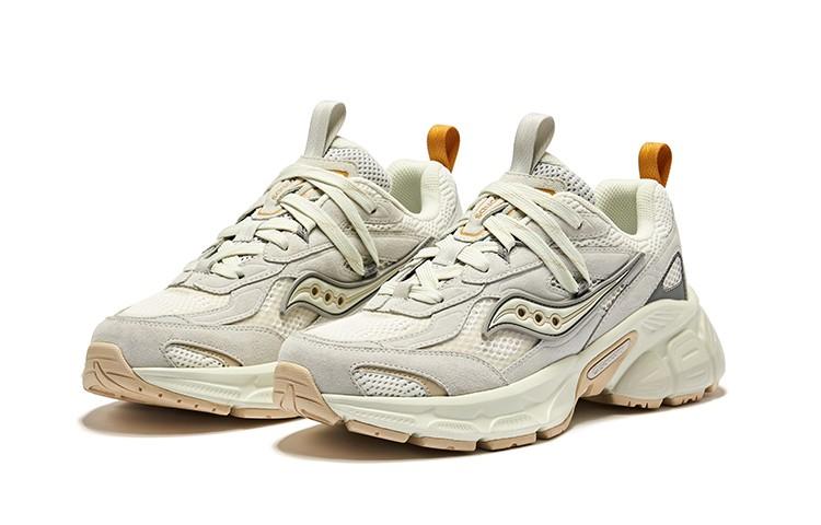 SAUCONY 2K CAVALRY Низкие повседневные кроссовки для бега Унисекс Серый Бежевый - S79053-10