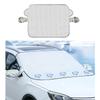 Car Windshield Cover for Side Mirror Cover Magnetic Edges Prevent Snow Ice & Sun