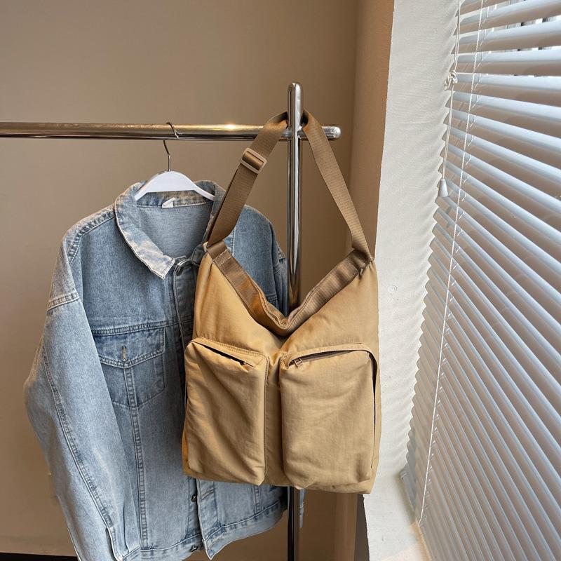 Сумка-тоут большой вместимости женская сумка весна и лето новая простая сумка-мессенджер женская модная сумка на плечо для поездок на работу