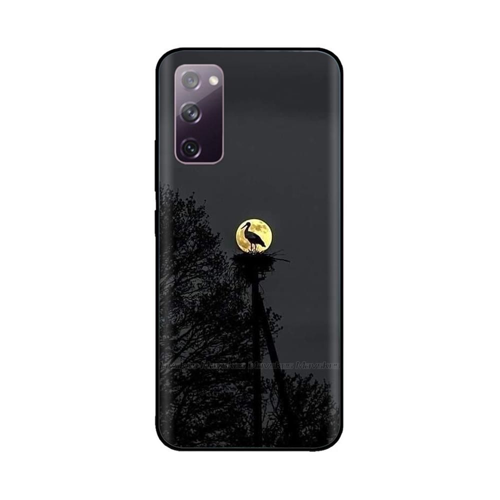 Чехол для Samsung Galaxy S20 FE Чехол Мягкий ТПУ Расписная Силиконовая Задняя Крышка Для Samsung S20 Ultra S20+ Чехлы s 20 Оболочка Чехол