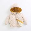 Children's Baby Down Cotton Jacket Plus Velvet Warm Cotton Jacket