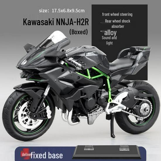 Кавасаки 1:12 Модель мотоцикла Ducati Alloy со звуком для детей