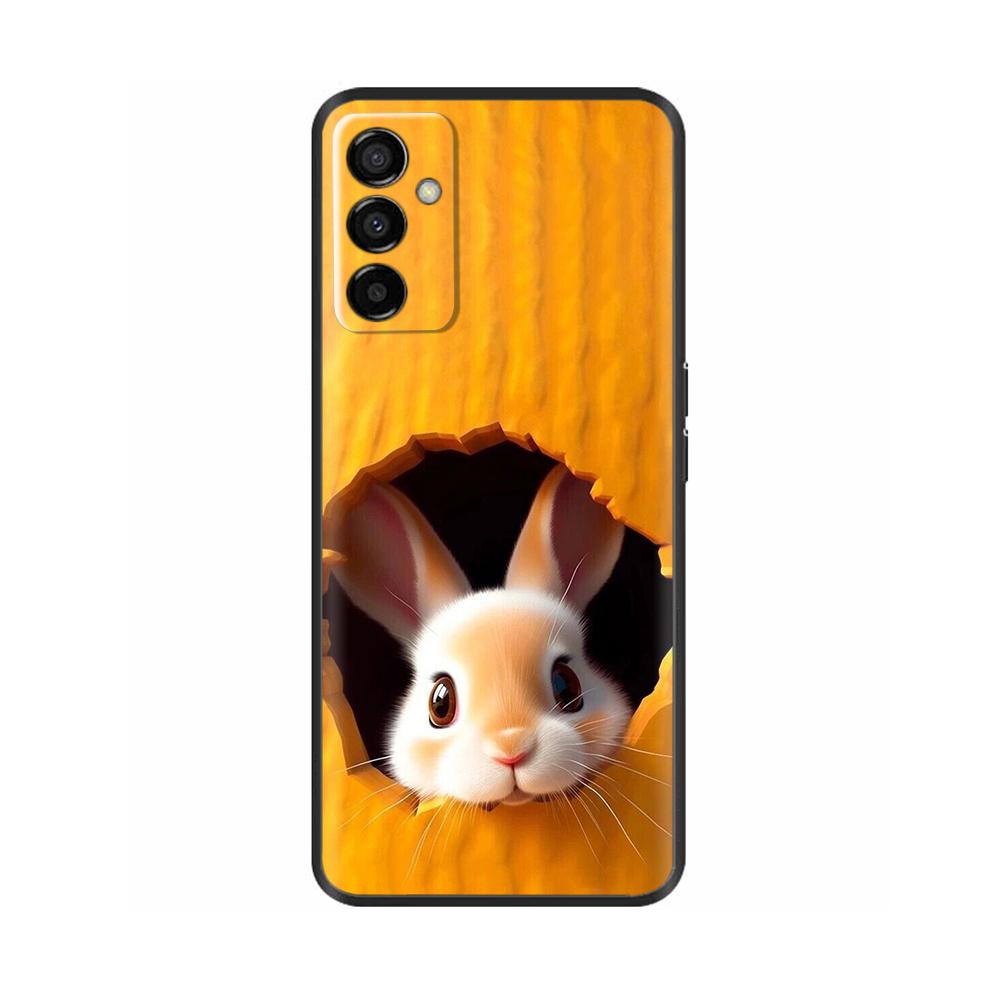 Для Samsung Galaxy M13 4G Чехол Мультяшная Бабочка Мягкий Силикон ТПУ Чехлы для Телефона Для Samsung M13 Чехол M 13 Coque Ударопрочный Funda