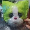 Милая плюшевая маска кошки Очаровательный головной убор животного для Хэллоуина и праздничных вечеринок