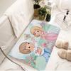 Precious Moments Cute Door Mat Kids Room Bedroom Decoration Balcony Anti-Slip Doormat Living Room Doormat Area Rug