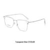 Danyang Men's Gold Rim Myopia Eyeglass Frames - Ultralight Comfortable Alloy Design