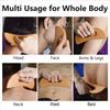 Wooden Fascia Scraper for Lymphatic Drainage Slimming Moon-shaped Anti-aging Gua Sha Massage