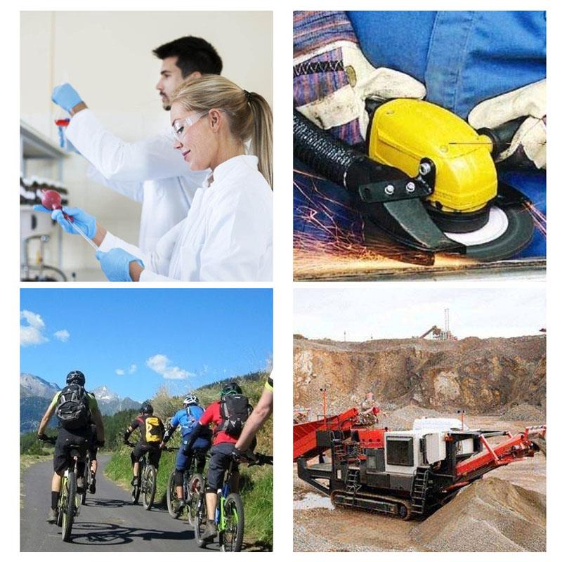 Популярные прозрачные ударные очки Спортивные очки Велоспорт Работа Защита от спрея Ударопрочность Открытый Высокое качество Защитные очки Заводские защитные очки