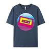 Retro 80s Music Lover 1980s Mixtape Cassette Graphic Tees Unisex Oversize Man T-shirts Shirts Unisex Graphic Funny Shirt