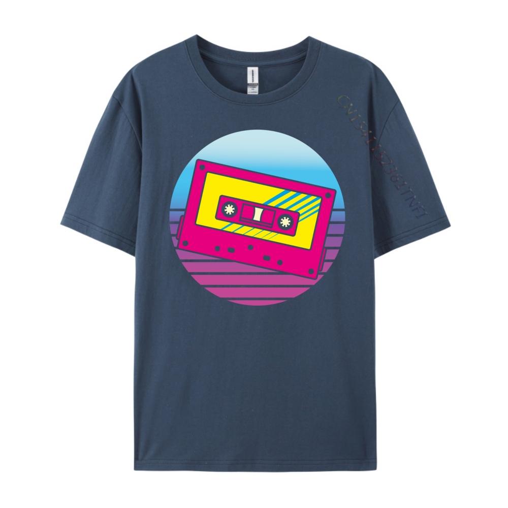 Retro 80s Music Lover 1980s Mixtape Cassette Graphic Tees Unisex Oversize Man T-shirts Shirts Unisex Graphic Funny Shirt