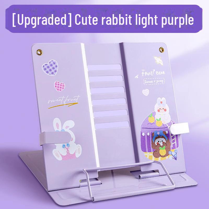 Регулируемая подставка для книг: Простая подставка для книг для учеников начальной школы, держатели книг на стол и зажимы.