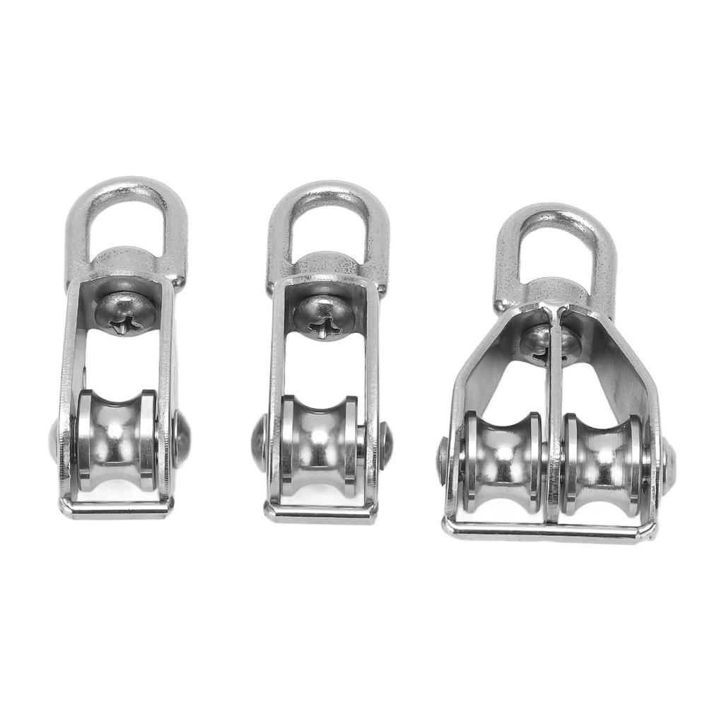 M15 Блок шкивов из нержавеющей стали Тяговое колесо Тяговое колесо Тяговое колесо Одно- и двухколесное поворотное устройство