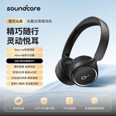 Беспроводные Bluetooth накладные наушники Soundcore H30i
